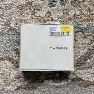 The Beatles White Album 2 CD Box Set Rock Parlophone Sealed 1986 CDP 7 46443 2