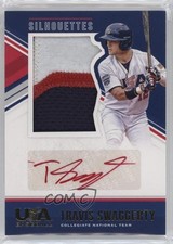 2018 USA Baseball Stars & Stripes Jerseys Prime /25 Travis Swaggerty Auto gl2