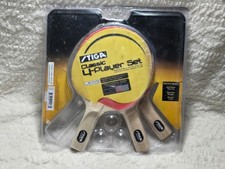 STIGA Ping Pong Set of 6 paddles, 6 balls, and 2 net clips