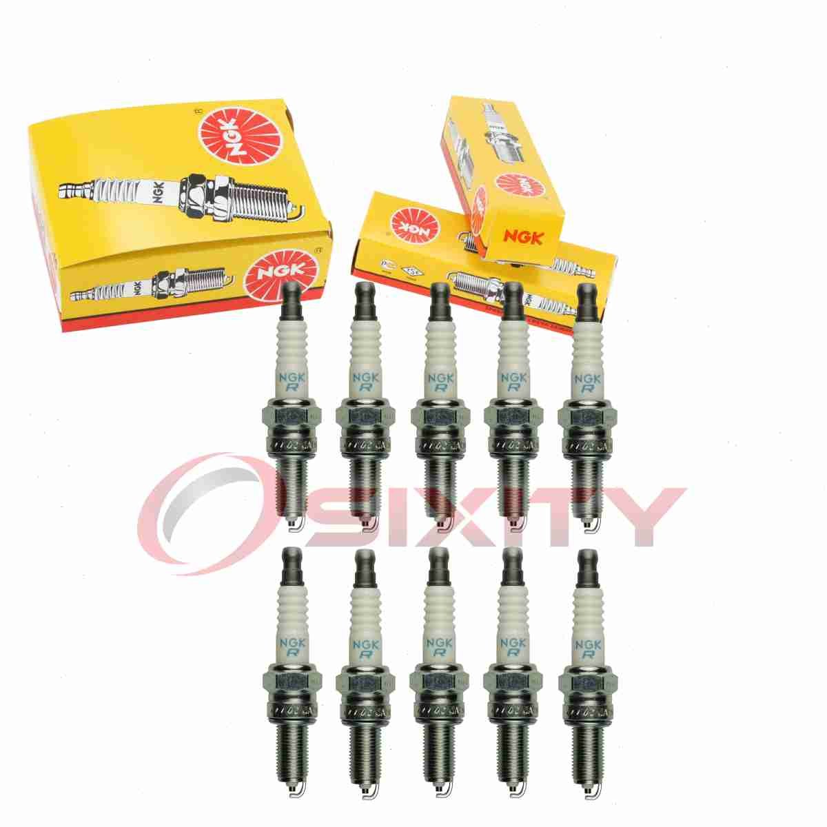 10 pc NGK 95897 MR7F Standard Spark Plugs for XG4YCX RG4YCX RG4PHP 992 349 ar
