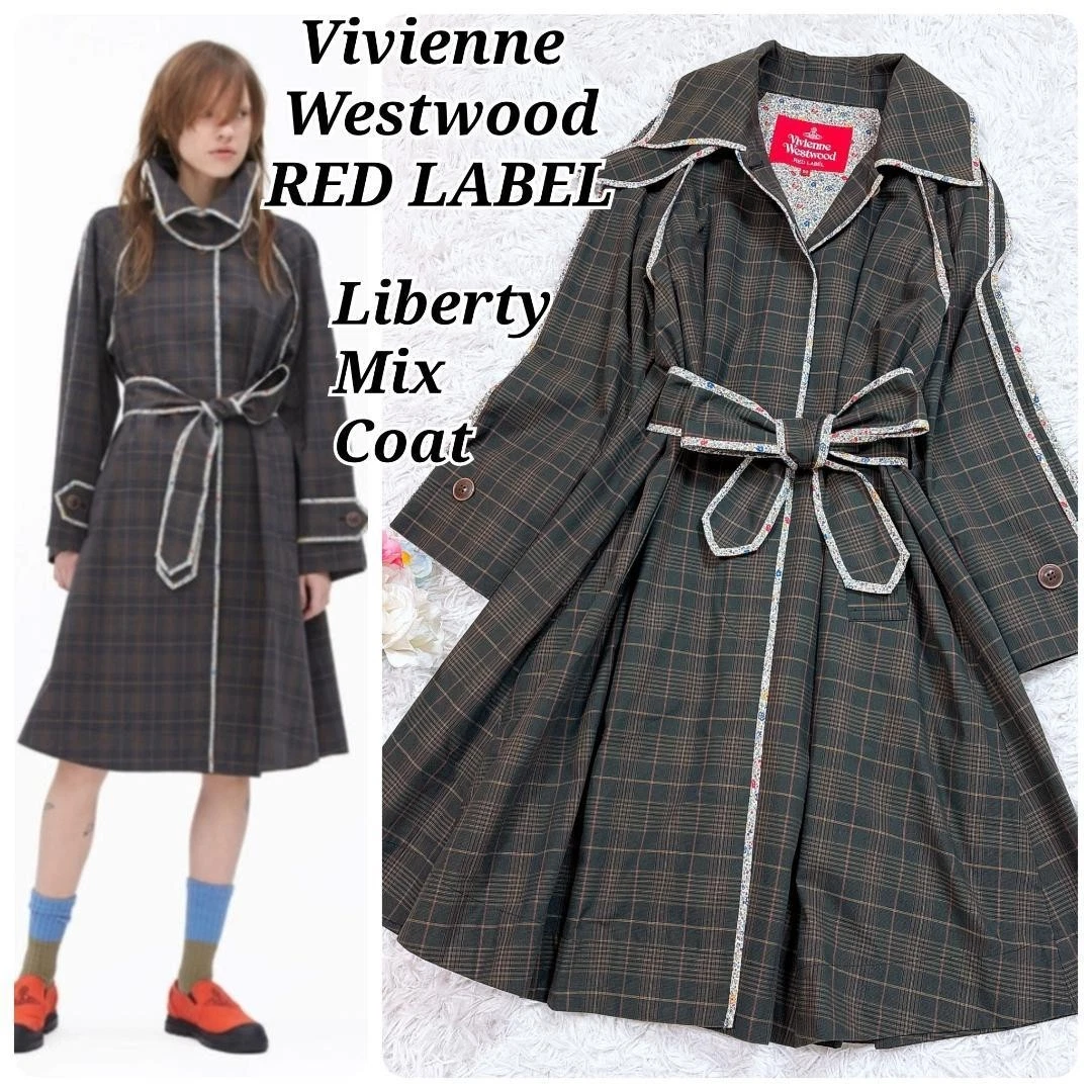 Vivienne Westwood Plaid Regular Size Coats, Jackets & Vests for