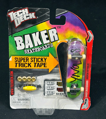 Tech Deck Baker Skateboards Super Sticky Trick Tape Spin Master Toys Rainbow
