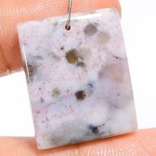 Ocean Jasper Rectangle Cabochon Drilled Gemstone 29.5 Ct. 24X19X5 mm A-31822