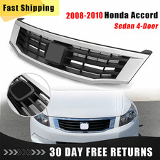 For Honda Accord 2008 2009 2010 Ho1200189 Front Bumper Grille With Chrome Trim