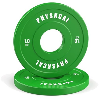 Bumper Plates Gummi Farbige 50 mm Olympic Hantelscheiben 0,5 kg 25 kg Set