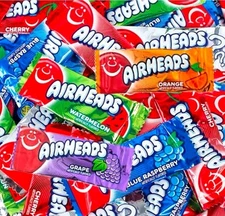 Airheads Candy Mini Bars - Fresh Bulk Candy- Assorted Flavors - Choose Sizes