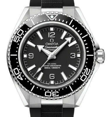 Omega Seamaster Planet Ocean 600m Blk dial 42mm 217.32.42.21.01.001 Rubber strap