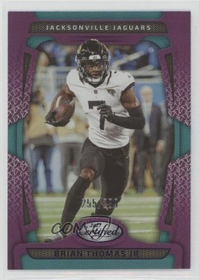 2025 Certified Mirror Purple /299 Brian Thomas Jr #45 6q5