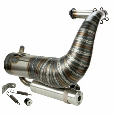 Schalldämpfer QUATTRINI Racing M3-200 für Vespa Ss Super Sprint 90 1965-1971