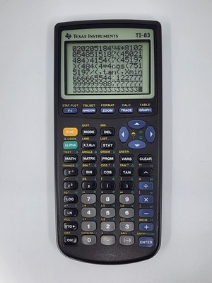 TI-83 and TI-73 Explorer calculators w/covers working minor screen issues