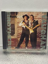 Vaughn Brothers Family Style Music CD Stevie Ray Vaughn Jimmy Vaughn. Epic- Vg
