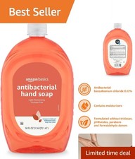 Citrus-Scented Liquid Hand Soap Refill 50 Fl Oz, Triclosan Free, Antibacterial 0.13 per fl oz