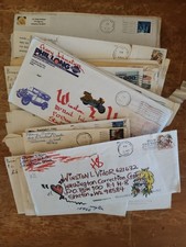 LOT OF 47 PRISON LETTERS WINSTON VIDOR WASHINGTON STATE WALLA WALLA ECT