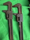 11 Vtg Adjustable Wrenches Pipe Monkey-HD Smith,Worth, Trimo, Coes, Stillson — photo 9