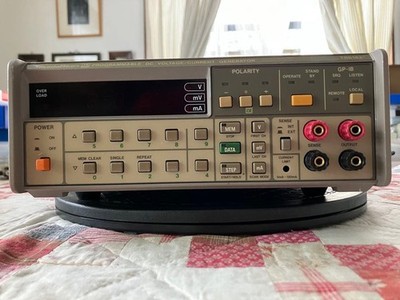 Takeda Riken TR6142 Programmable DC Voltage Current Generator GPIB Tested Japan