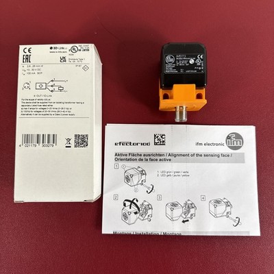 New in Box,  IFM IM5173 Inductive Sensor With IO-Link, IMC3026-FRKG/IO/US-100