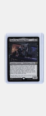Black Cat, Cunning Thief MTG Marvel's Spider-Man #52 Rare