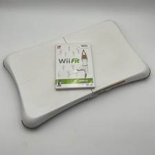 Wii Fit Balance Board And Wii Fit Game