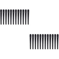 2 Pieces Haarspangen Metall Flache Klammern Haare Professionelle Haarklammern