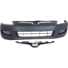 Bumper Cover Fascia Front Coupe for Honda Accord 2003-2005