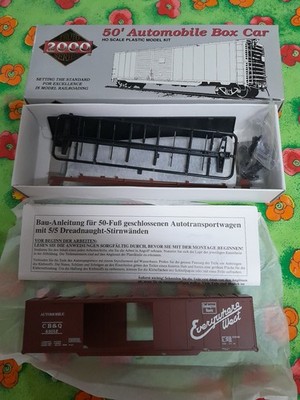 Proto 2000 Series Modelleisenbahn HO CB & Q  # 48012 Bausatz in OVP