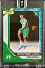 Hugo Gonzalez 2025 Panini Instant Auto #RPSFL-39 Water 6/10 RC Celtics