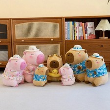 21Capybara Plush Toy Cute Stuffed Animal Soft Doll Gift for Kids Birthday.