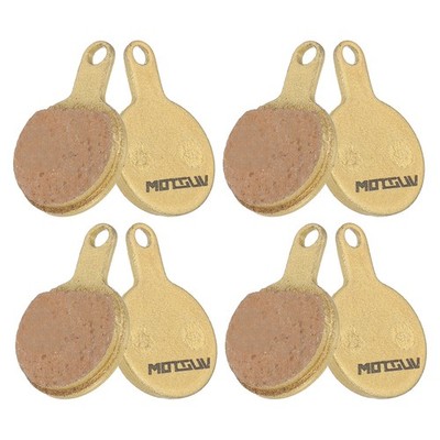 4er-Set Scheibenbremsbelag 0.88'' x 1.33'' Fahrradbremsbeläge Gold