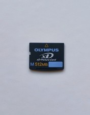 Olympus xD Picture Card 512 MB Camera Memory Card, Fits Olympus,Fujifilm,Tested  