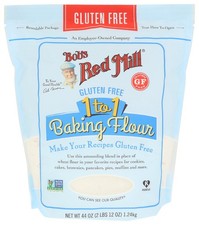 Bob's Red Mill 1-to-1 Baking Flour 44 oz Pack of 4 