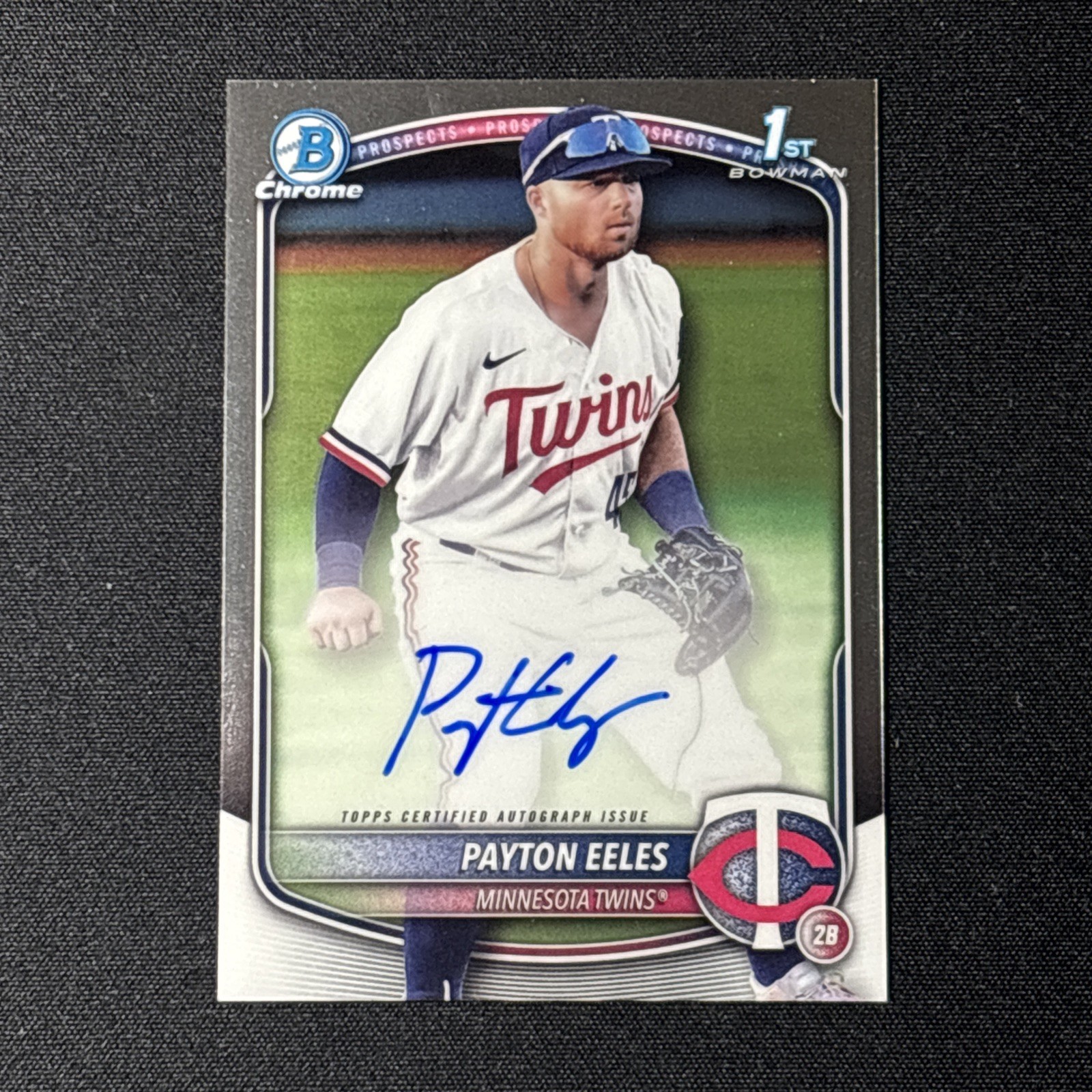 2025 Bowman Chrome 1st Payton Eeles Auto CPA-PE