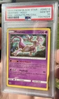 Pokemon Mewtwo Hidden Fates Pin Coll. Black Star Holo Promo SM214 PSA 10