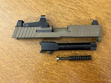 FN 509 Factory 9mm Complete Optic Ready Slide Barrel Upper OEM ADE Green Dot