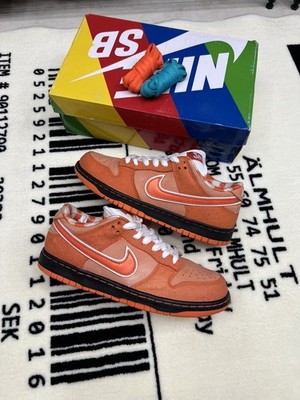  Size 8 Mens - Nike Dunk Low SB Concepts Orange Lobster  FD8776-800  