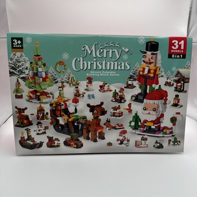 Christmas Countdown Surprise Blind Box Building Block Set