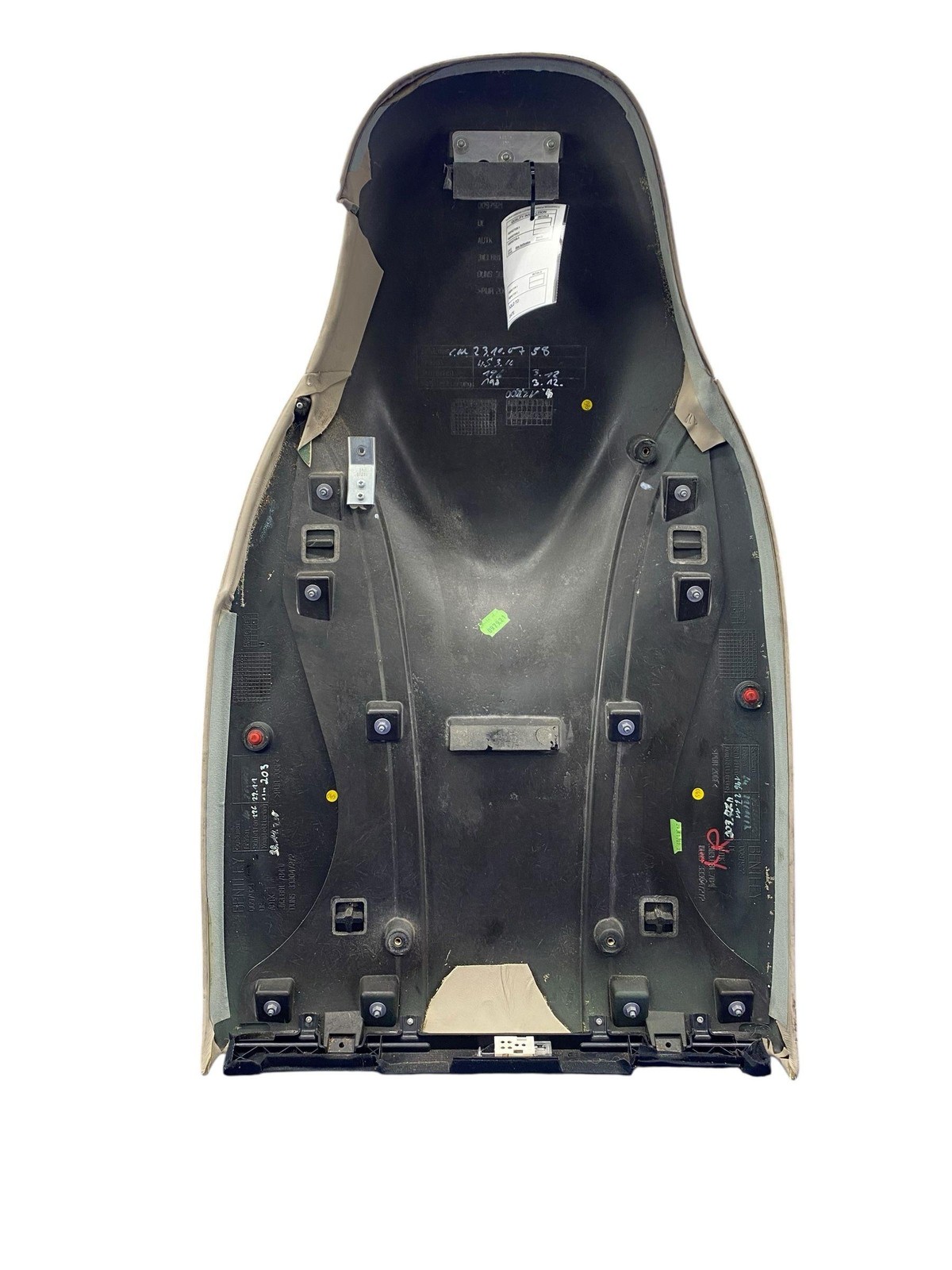 2006-2011 BENTLEY CONTINENTAL GTC GT FRONT RIGHT SEAT BACKING COVER PANEL *NOTE*