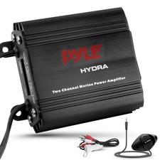 Pyle 2-Channel Marine Amplifier Receiver - Wa...