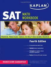KAPLAN SAT MATH WORKBOOK *Excellent Condition*