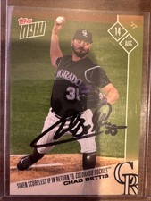 2017 Topps Now - Chad Bettis Autograph #480 (AU)