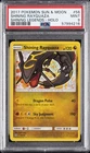 2017 POKEMON SUN & MOON SHINING LEGENDS #56 SHINING RAYQUAZA-HOLO PSA 9
