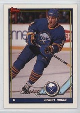 1991-92 Topps Benoit Hogue #292 0a4