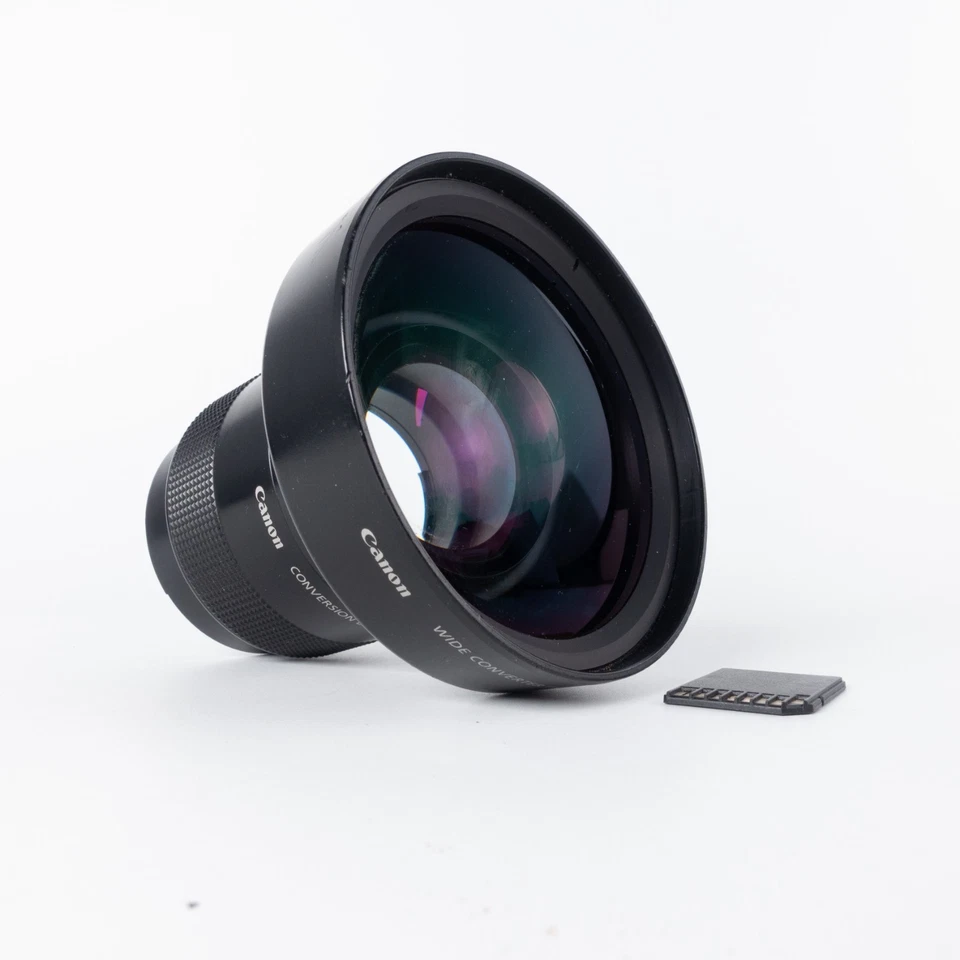 Canon PowerShot G9 12MP Compact Digital Camera w/ wide angle converter and case - Photo 4/4