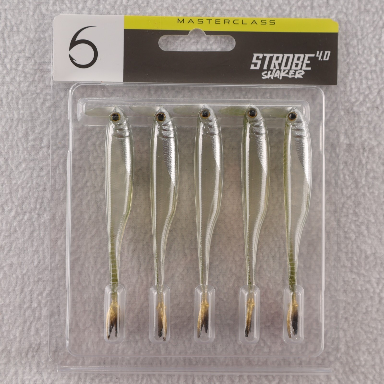 Lot of 5 6th Sense Masterclass Strobe 4.0 Shaker Swimbait Olive Flash 5pk - Image 2