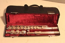 Jupiter 511E Flute with Original Case & Outer Carry Bag Serviced & Cleaned