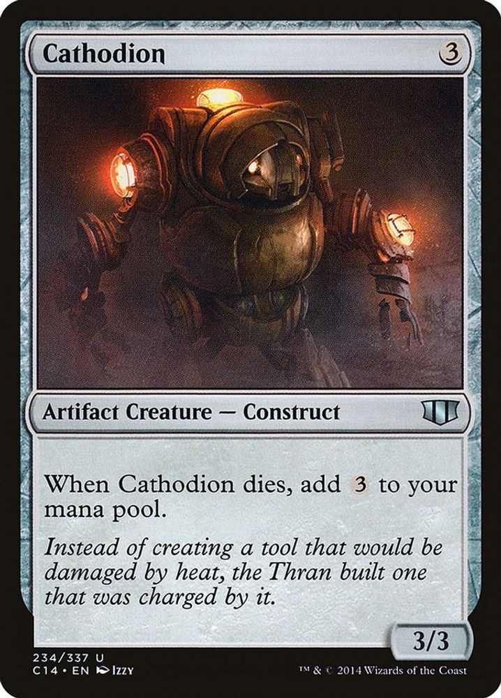 2014 Magic: The Gathering: Commander 2014 - Cathodion (#234, U, Near Mint)
