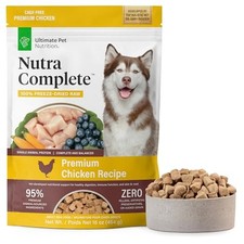 Ultimate Pet Nutrition Nutra Complete Freeze Dried Raw Dog Food, Chicken