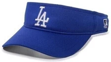 LOS ANGELES DODGERS BLUE VISOR HAT MVP AUTHENTIC MLB BASEBALL TEAM NEW...