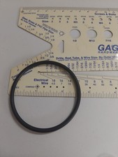 229 O-ring 2-3/8" ID x 2-5/8" OD x 1/8" thick. Buna-70. Quan 2.