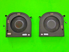 0MXF81 0P2FY9 Pair Genuine DELL XPS 9710 17 Laptop CPU GPU Fans Fan 1 Fan2 DC5V