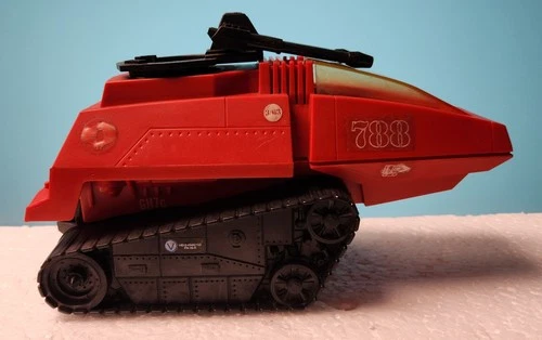 Vintage 1983 G.I. Joe Sears Exclusive Hiss Red Tank Crimson Cobra